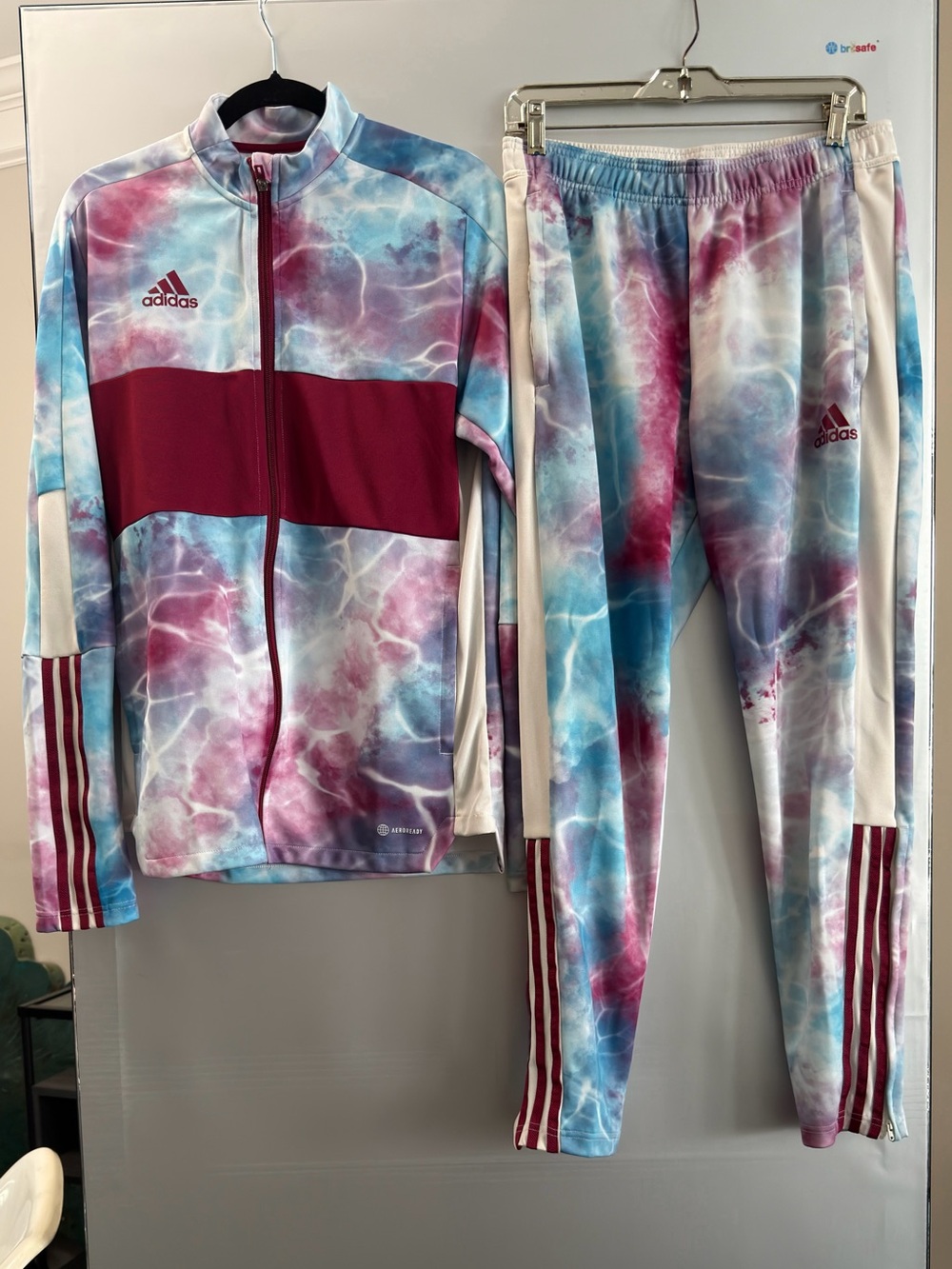 Adidas Tiro Off Season Tracksuit Men’s M Tie Dye H59999 Jacket & Pants